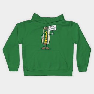 Protesting Hot Dog! Kids Hoodie